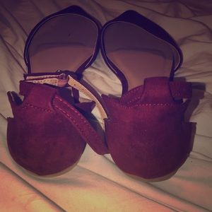 Burgundy Flats